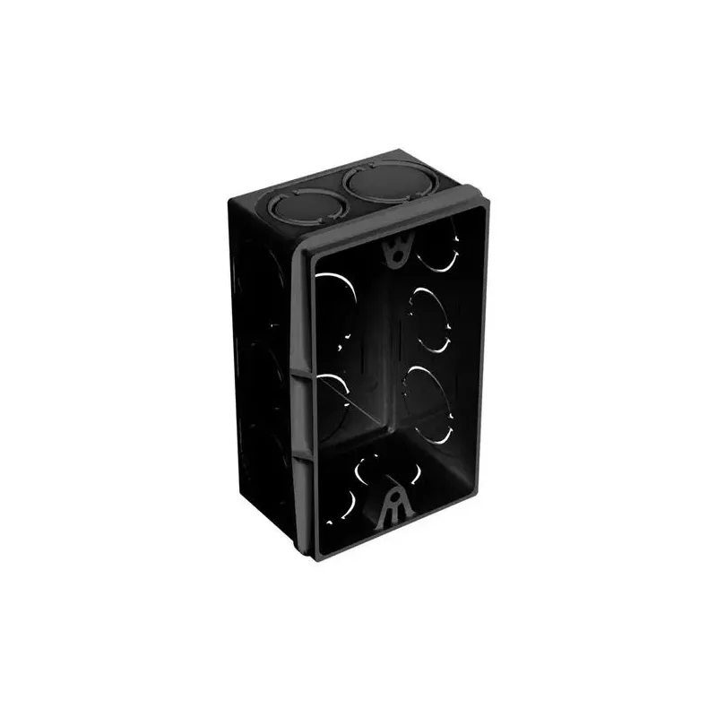 Caixa Passagem PVC Preta 4x2 Hidrossol