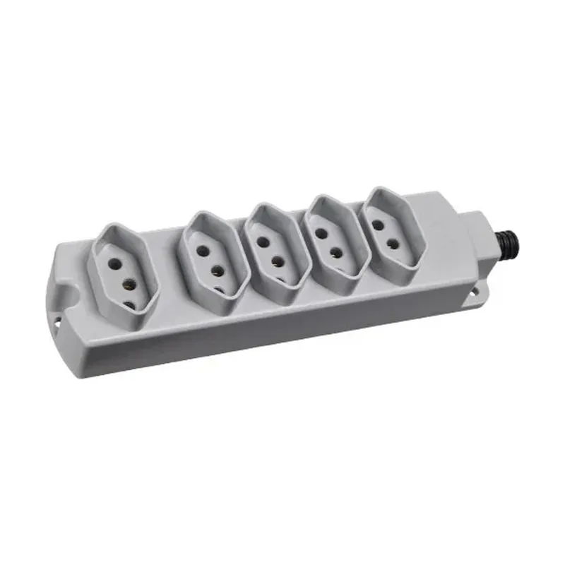 Tomada em Barra Multipla 2P+T 20A/10A 5 Tomadas Margirius