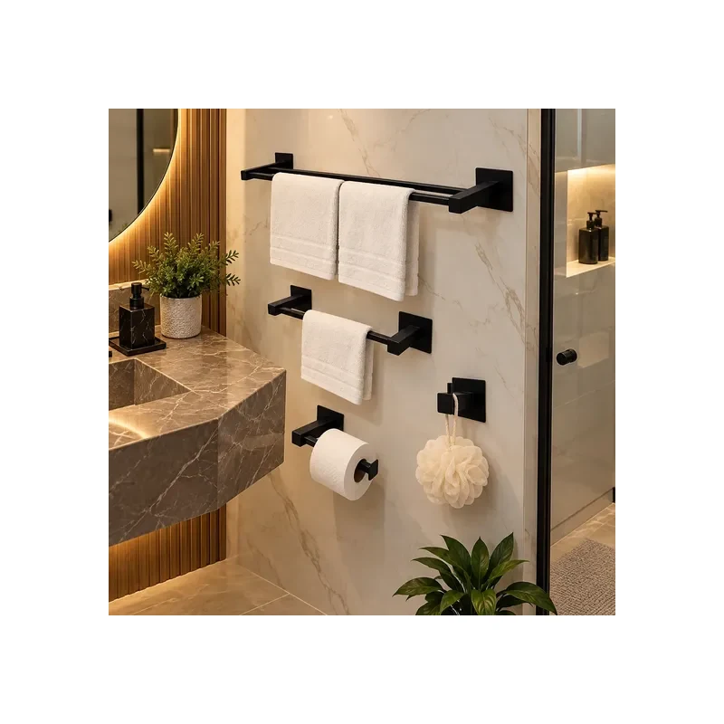 KIT Banheiro Slim Black