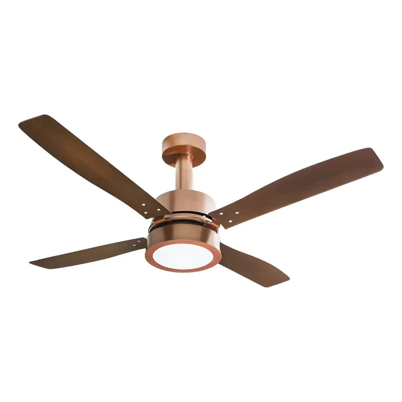 Ventilador Teto Delta Vintage LED Cobre
