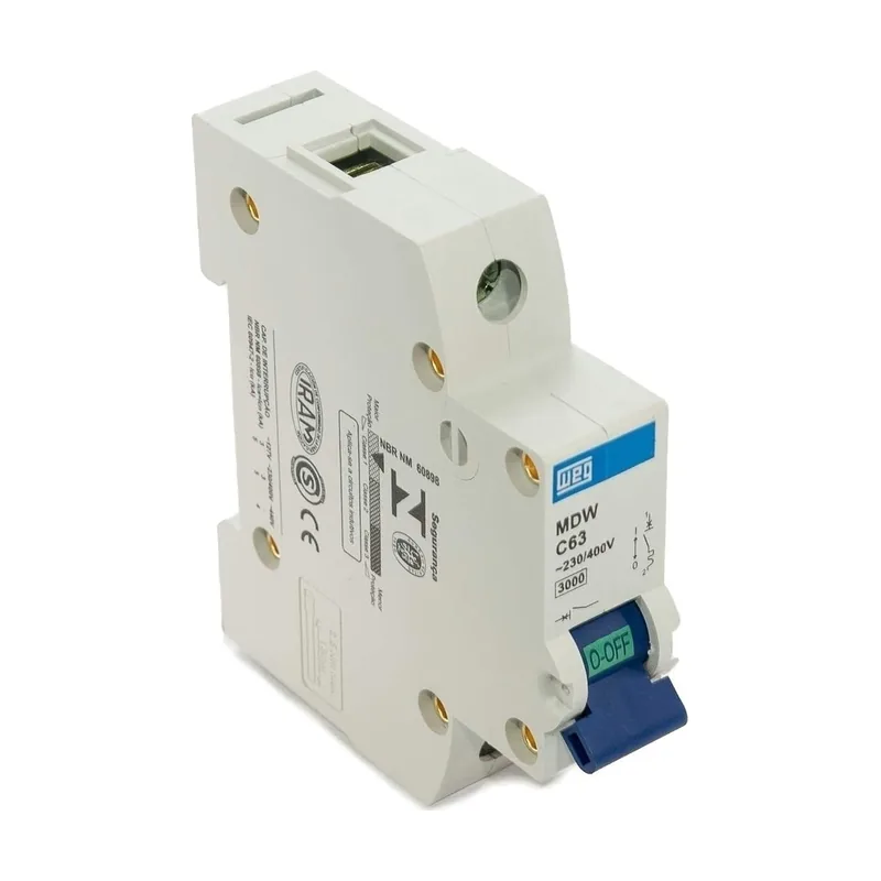 Disjuntor DIN WEG Unip. C 70A