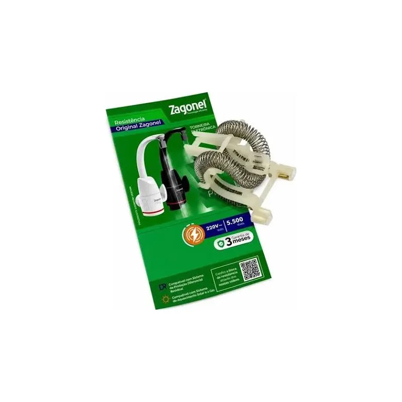 Resistência Torneira Prima 127V 5500W Zagonel
