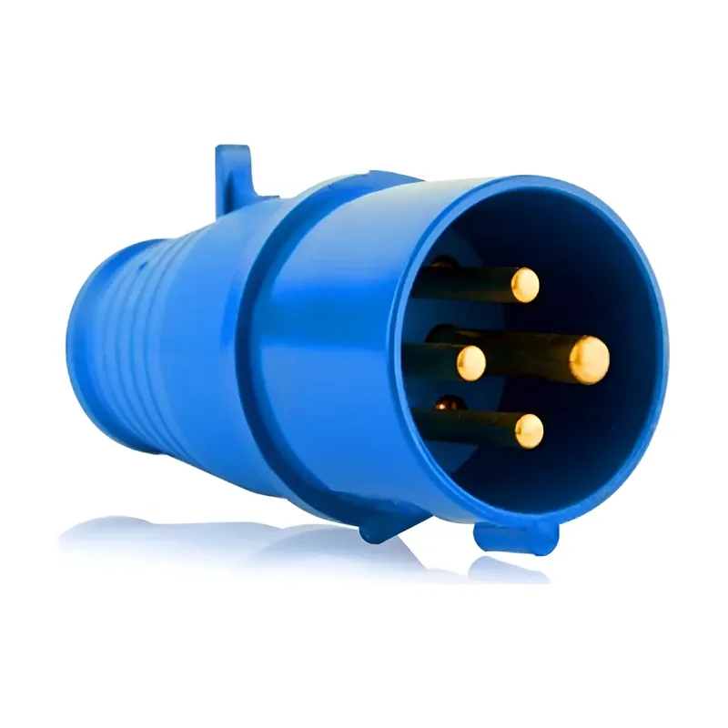 Plug Macho Lukma Acopl. 3P+T 220/240 V Azul 6H 16A
