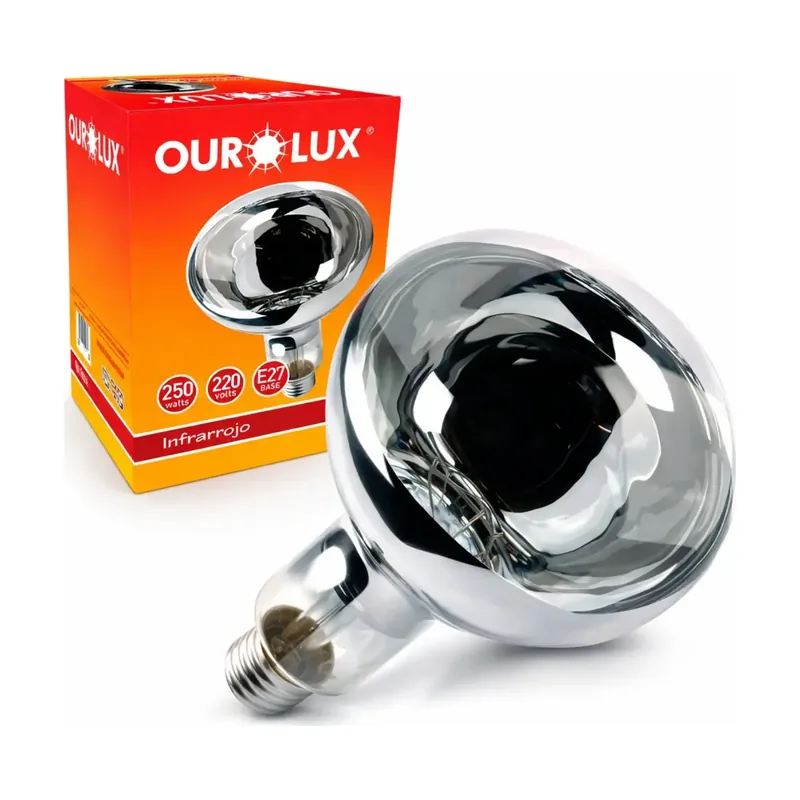 Lâmpada de Secagem 250W 127V E27 Ourolux