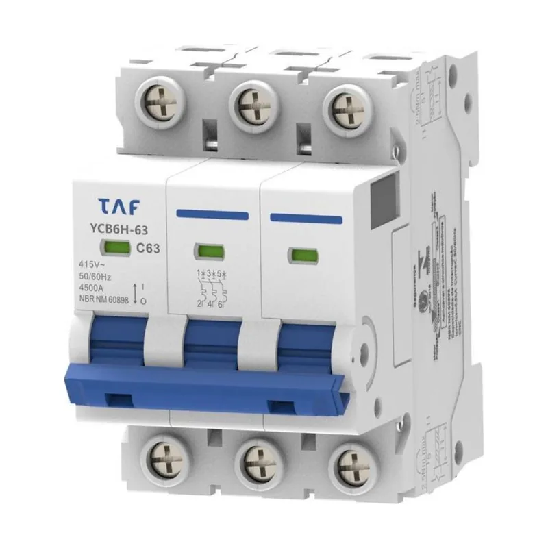 Disjuntor 20A 3P 4.5KA DIN TAF