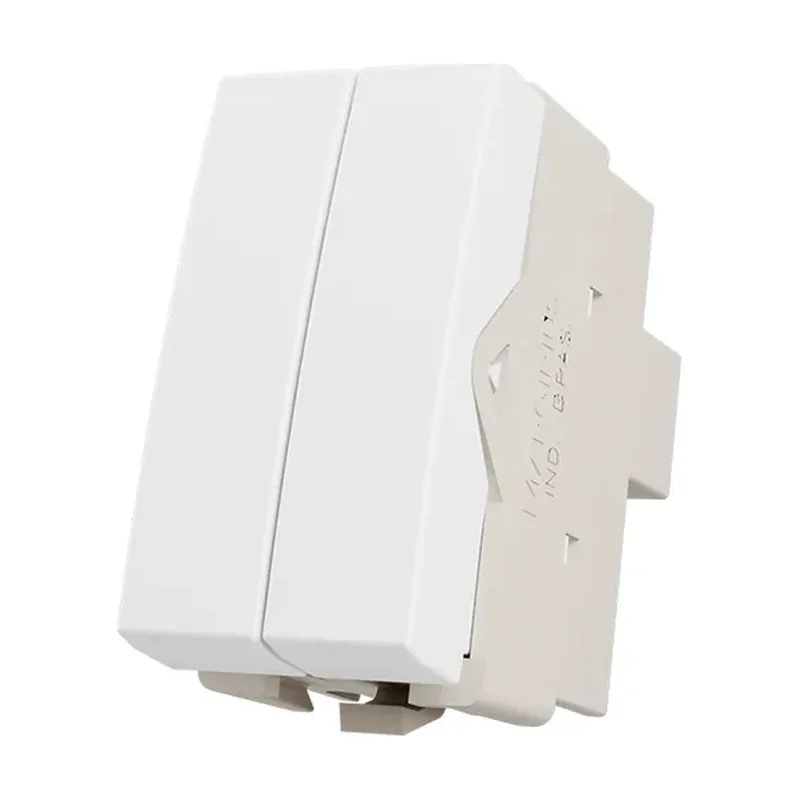Módulo Interruptor Duplo Paralelo Sleek