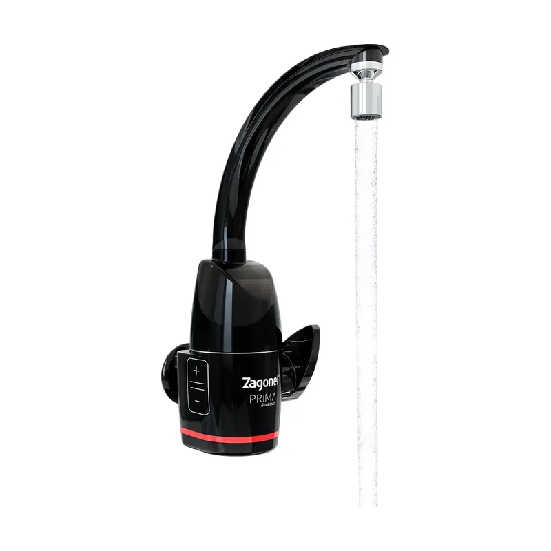 Torneira Elétrica Zagonel Prima Preta 220V