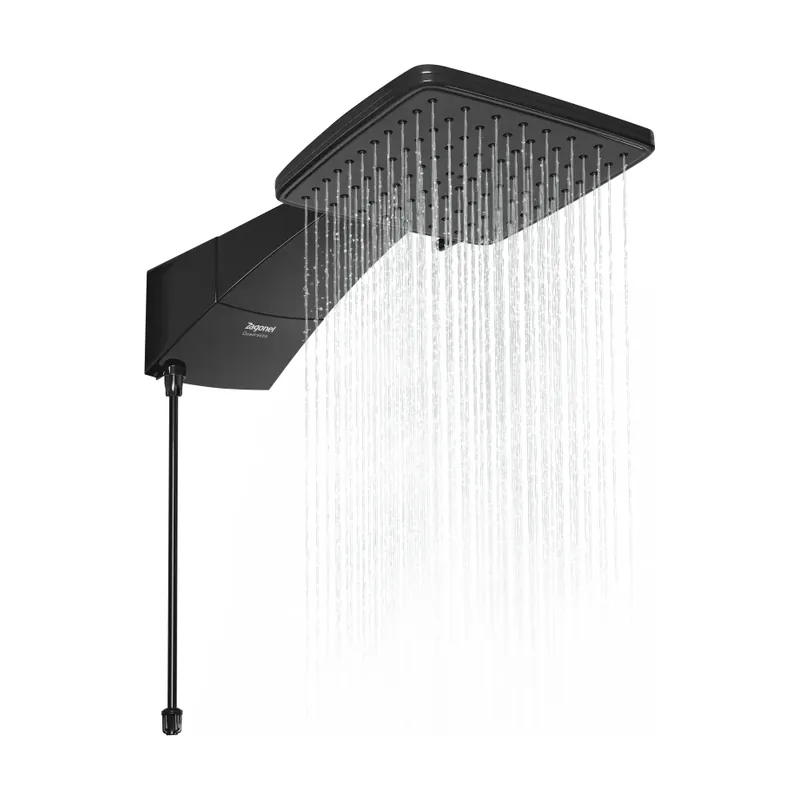 Ducha Zagonel Quadratta 127V Preta