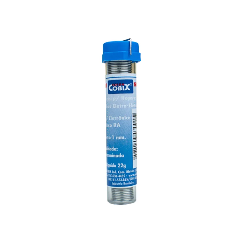 Solda Cobix Tubo Azul 22G