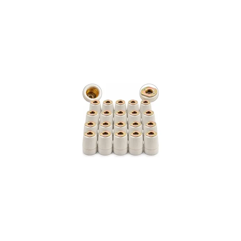 Soquete E-27 Porcelana com Base para Fixar