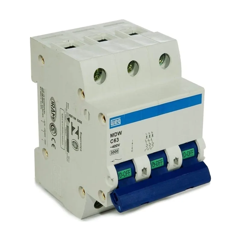 Disjuntor DIN WEG Tripolar C 40A