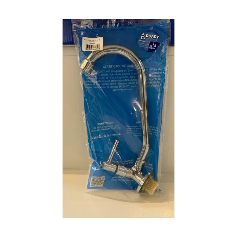 Bica Parede Slim 5/8 C-34 1155434 Roady