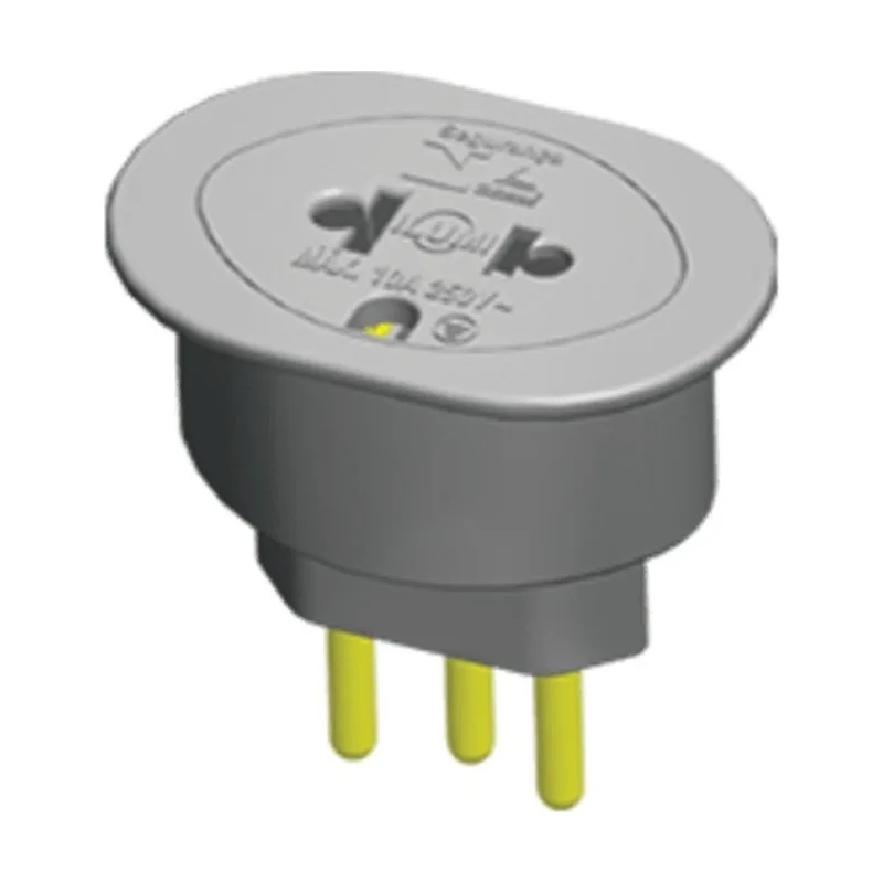 Adaptador Univ Reforcado Branco 10A Ilumi