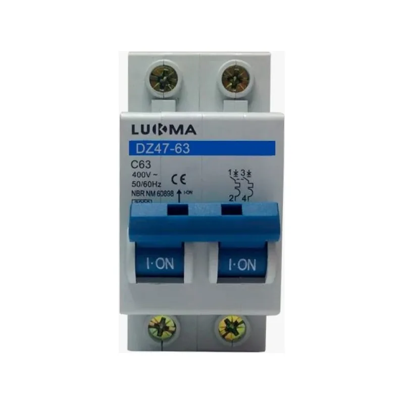 Disjuntor Lukma Bipolar 63A