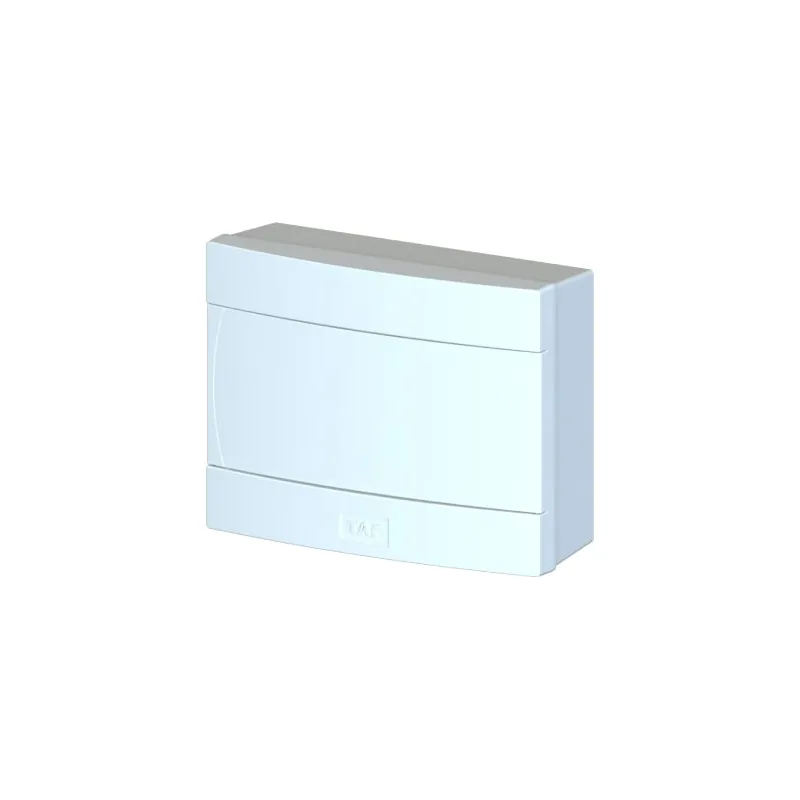 Quadro Distribuição para 8 Disjuntores Sobrepor Branco TAF