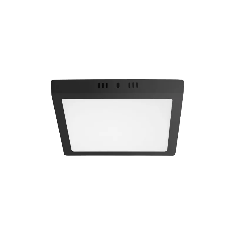 Plafon Sobr Quadr 24W 3000K Preto LUX Taschibra