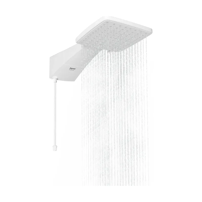Ducha Quadratta Elétrica 127V Branca Zagonel