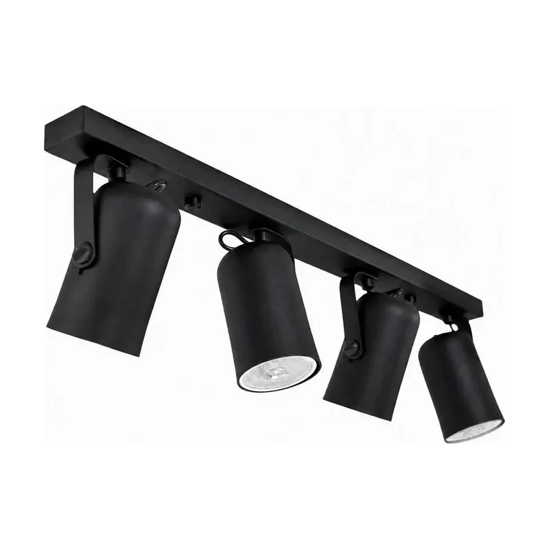 Spot Proseg 4 Lâmpada Preto