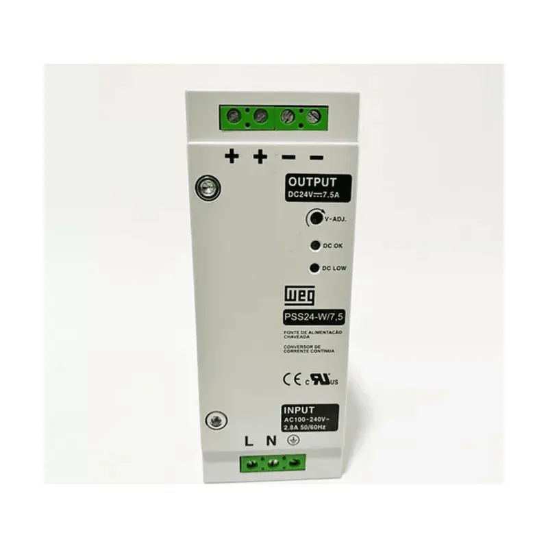 Fonte Cheveada 120W 5A 24VDC WEG PSS24‑W/5 13108206