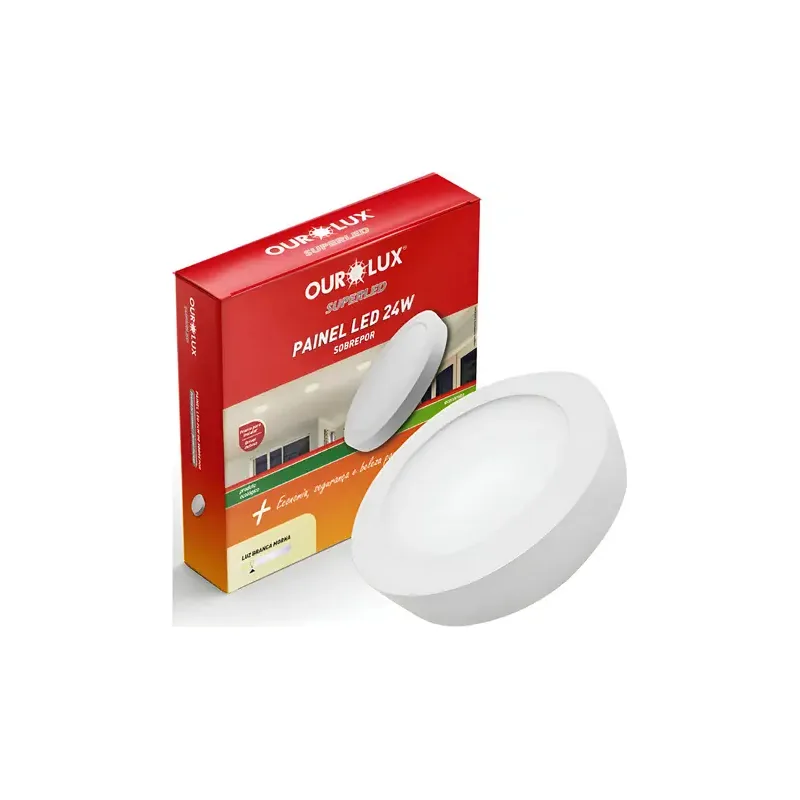 Plafon Sobr Redondo 24W 4000K Ourolux