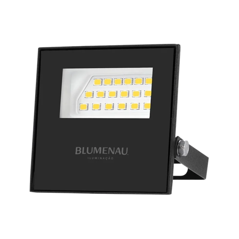Refletor 20W 3.000K Preto 78203000 Blumenau