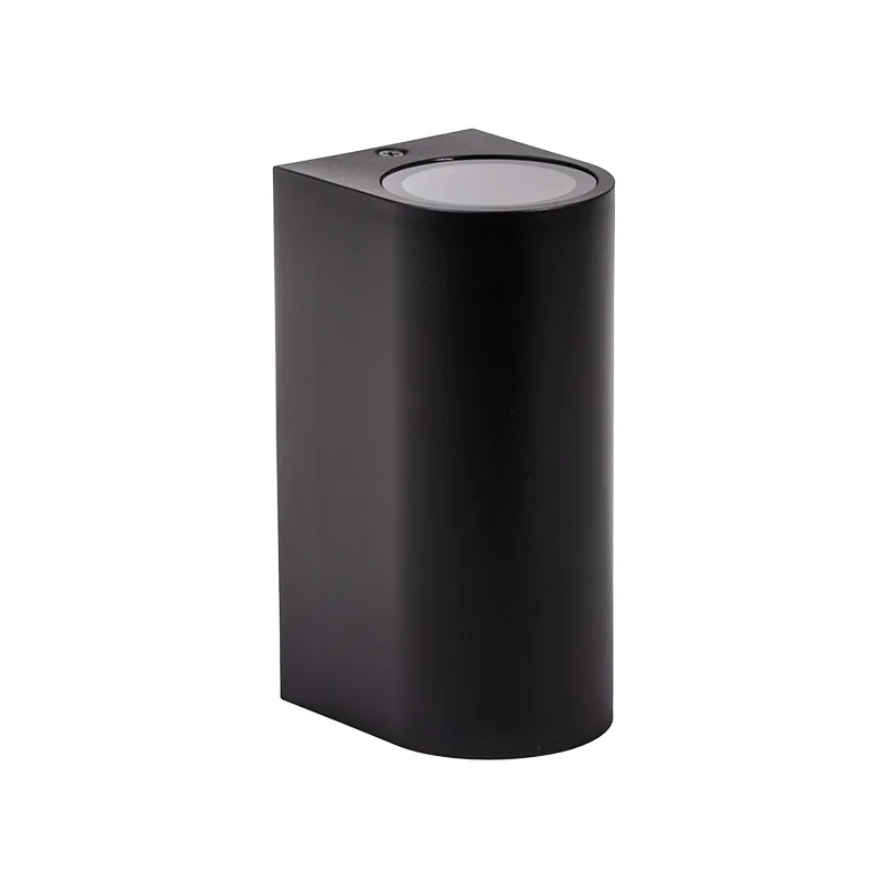 Arandela Auti Redonda 2 Fachos 150 mm IP54 GU10 Preta 19580121 Blumenau