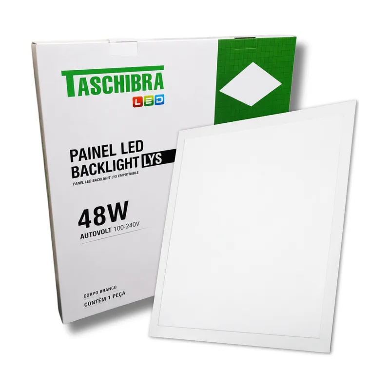 Plafon Embutir 48W 6500K 60x6O Taschibra