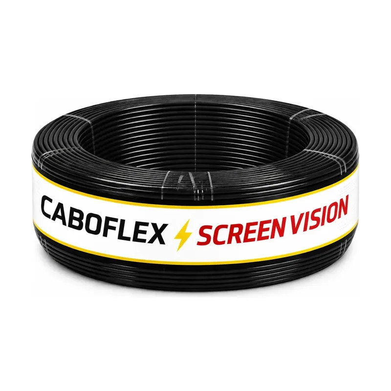 Cabo Flexível ALC 4,00 mm Preto - Caboflex