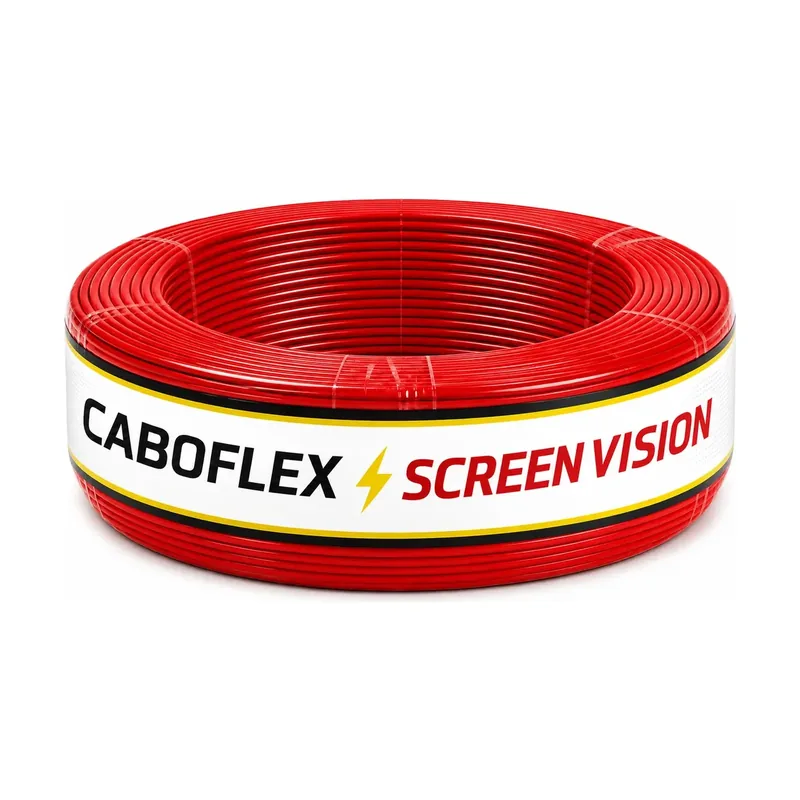 Cabo Flexível ALC 4,00 mm Vermel - Caboflex