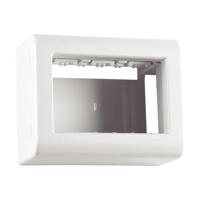 Caixa Sist-x Tramontina com Placa 3 Modul 57303/003