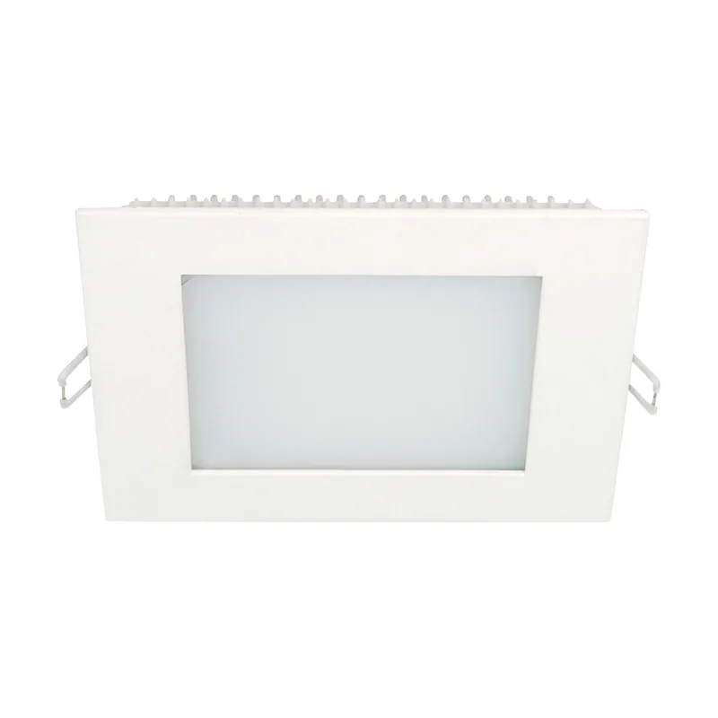 Plafon Embutir Quadr 6W 6500K Branco LUX Taschibra