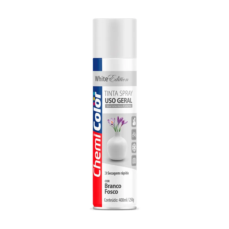 Tinta Chemicolor 400ML U.g.branco Fosco