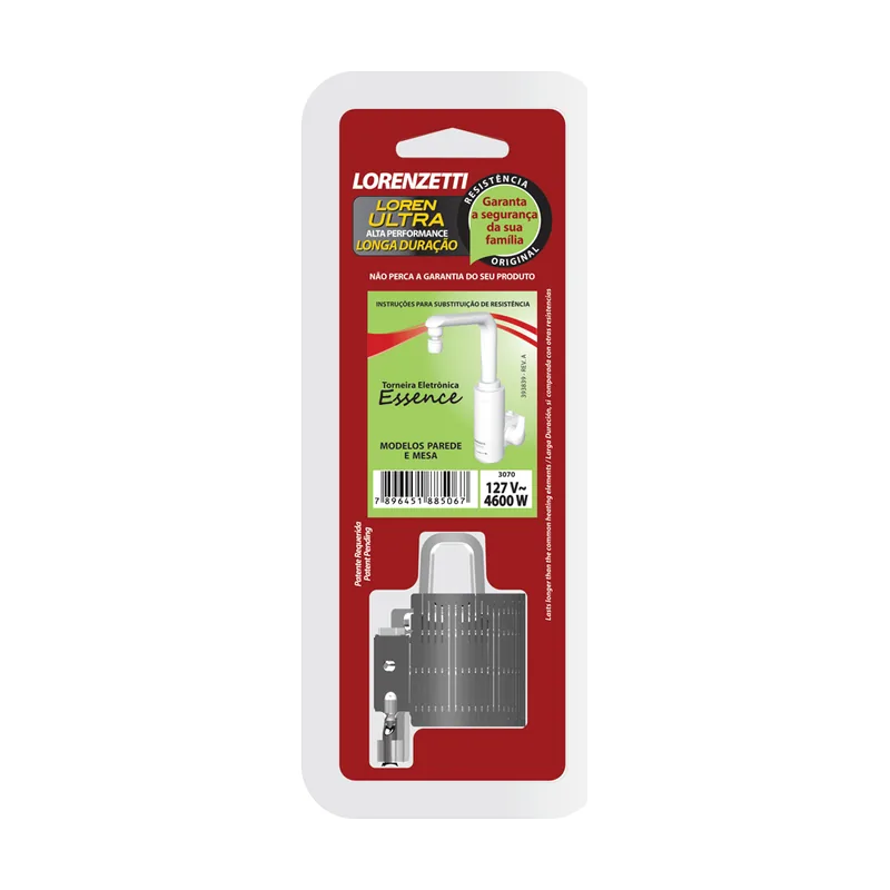 Resistência Lorenz. Torneira Essence 127V