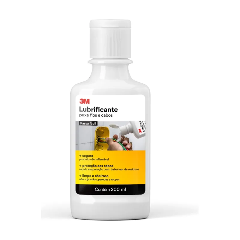 Lubrificante para Cabo a Base D'agua 200ML 3M