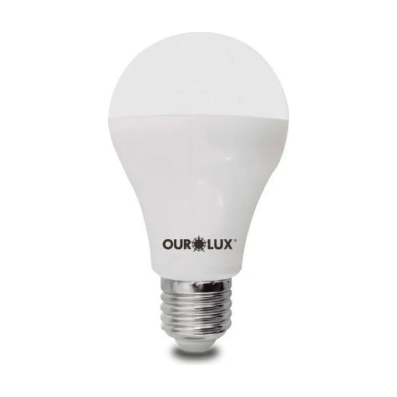 Lâmpada Ourolux 9W Sensor Presenca AM