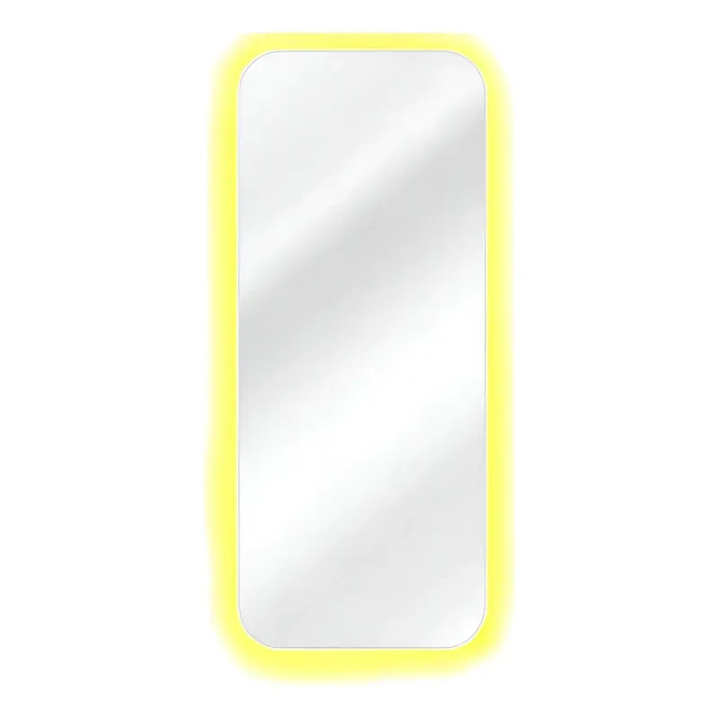 Espelho 150x40 E06 Polido SUP PAT LED Amarelo Bivolt