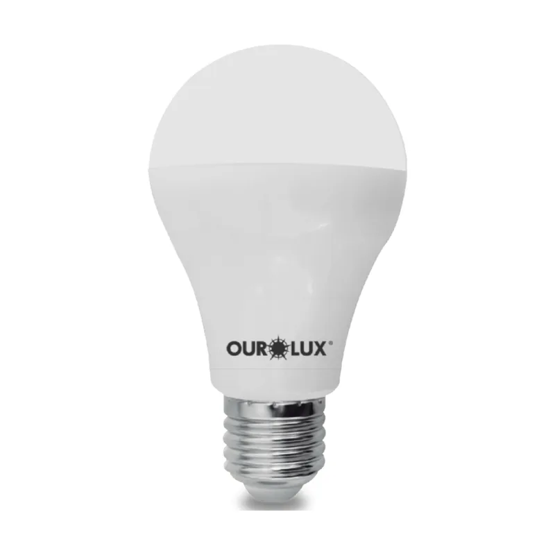 Lâmpada 9W Branca Morno Ourolux