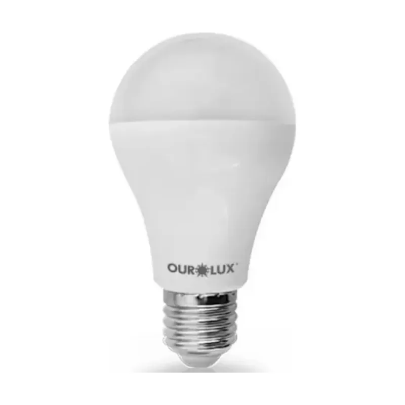 Lâmpada 15W Branca Morno Ourolux