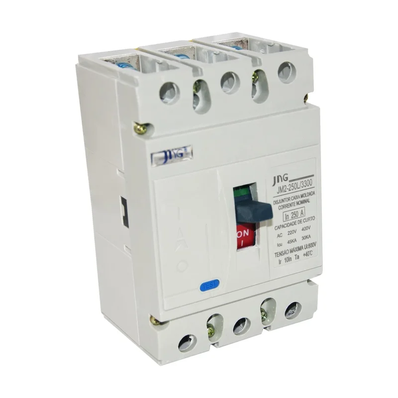 Disjuntor Caixa Moldada JM2 Tripolar 250A JNG