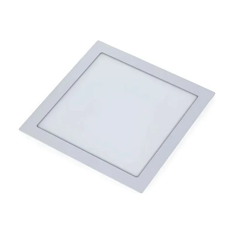 Plafon Embutir Quadrado Branco 12W LF 6,5 Galaxy