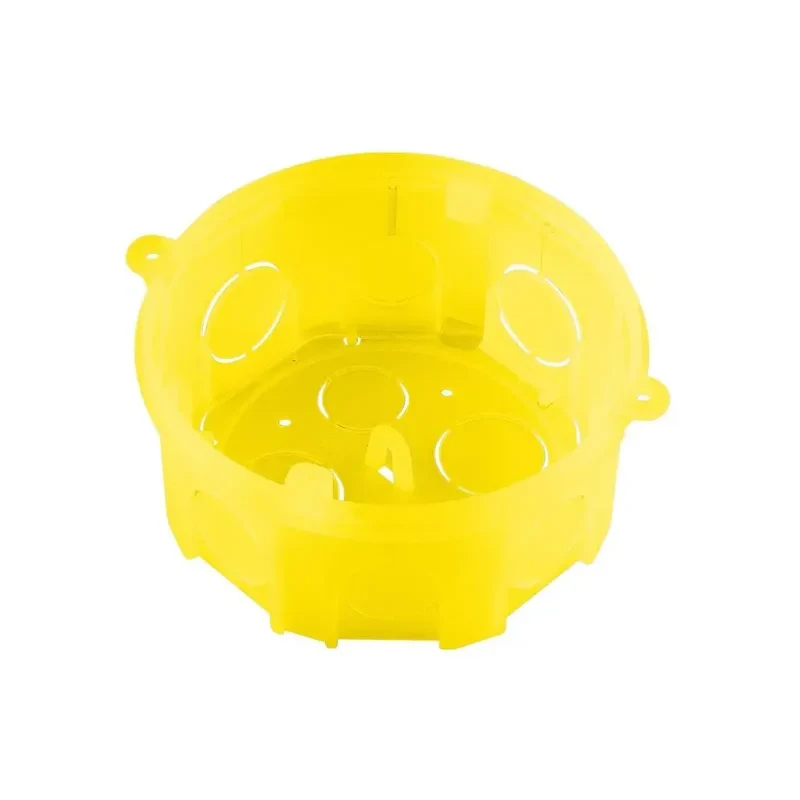 Caixa Octagonal 3 x 3 de Embutir Amarela