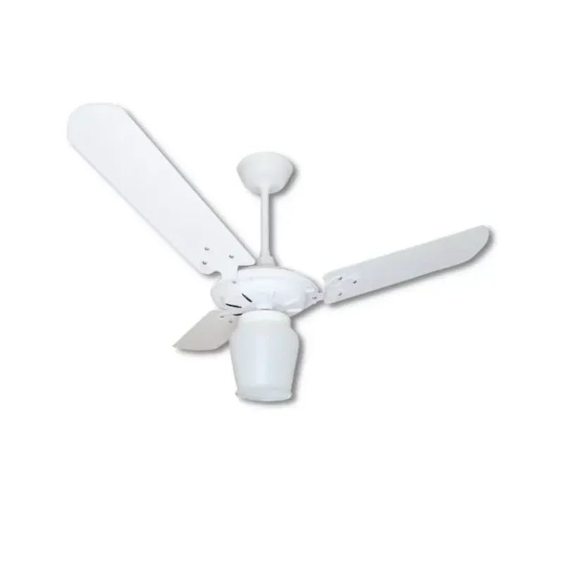 Ventilador de Teto 2001 JOY - 127V COR Branco Brilho com 3 PAS MDF Branco