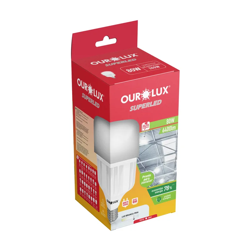 Lâmpada 80W 6500K E40 Ourolux