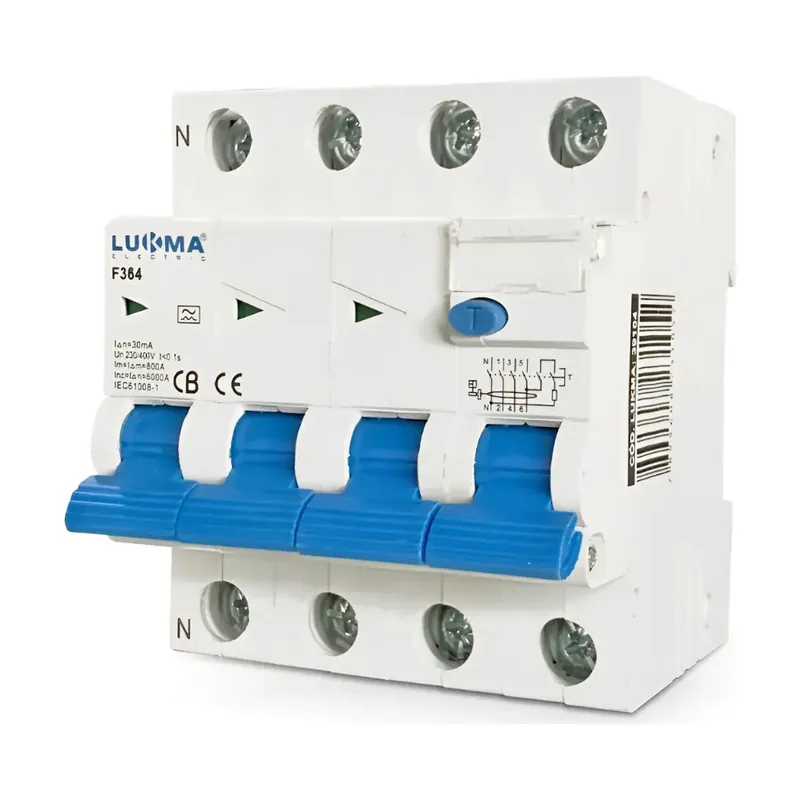 Dispositivo DR Tetrapolar 63A Lukma