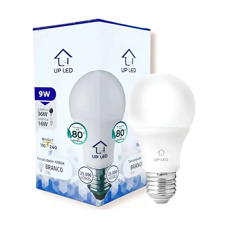 Lâmpada Super LED Upled Soft 9W Branca