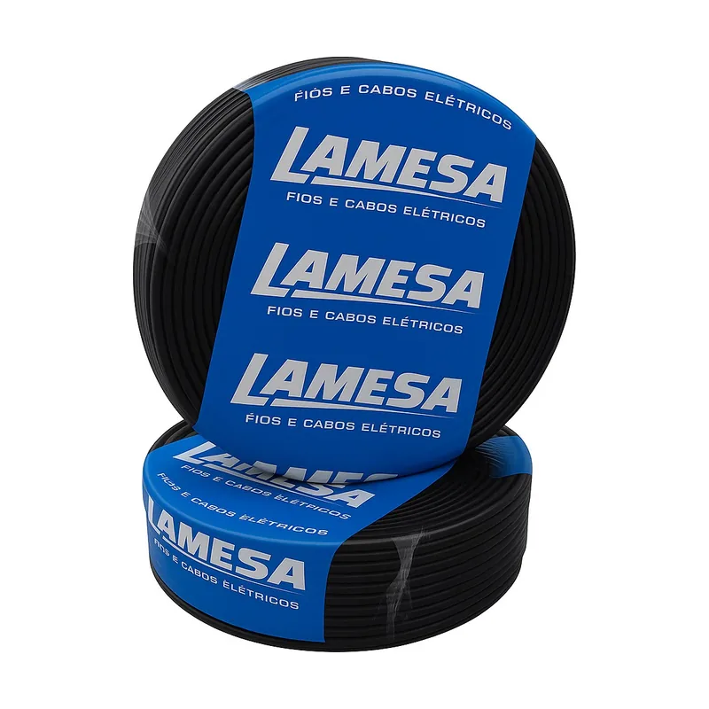 Cabo Flexível Lamesa 16,0 mm Preto