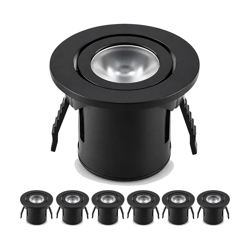 Mini Spot Embutir Redondo LED 1W 3000K America Light