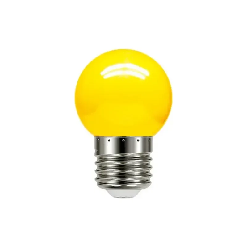 Lâmpada LED Bolinha Taschibra 1W Amarela