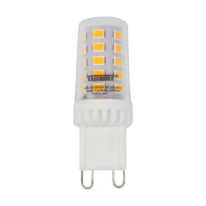 Lâmpada LED Bipino G9 3W 25 3000K Taschibra