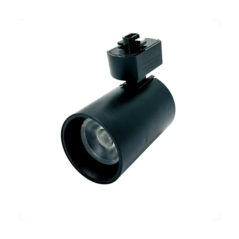 Spot Trilho Preto 10W 3000K Apollo
